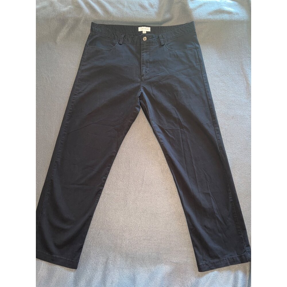 Lot of‎ 3 Men's Pants 38x30 GAP Jeans, Calvin Klein Black, DKNY Khaki Bundle - Picture 10 of 16